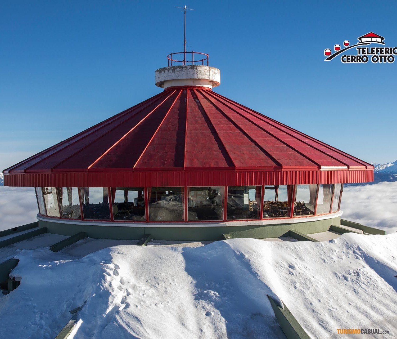 Cerro Otto - Restaurante giratorio, Teleférico y mucho más en Bariloche