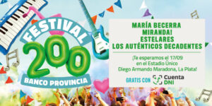 200 años-Festicval-show en vivo-banco provincia-la guia del ocio