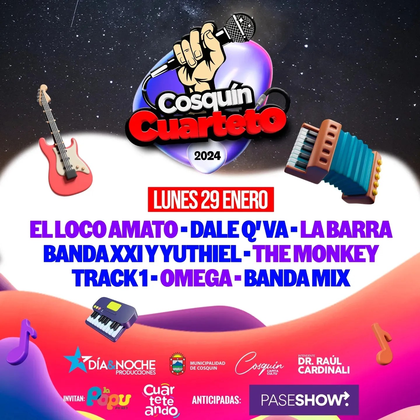 lunes cosquin cuarteto 2024