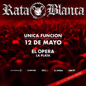 Rata Blanca en el Opera de La Plata unica función!!!