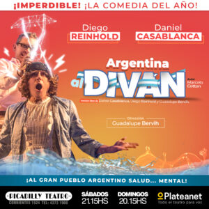 Llega al Teatro Picadilly: Argentina al Diván