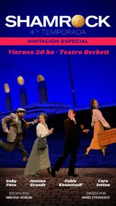 4ta Temporada de «Shamrock» en el Teatro Beckett