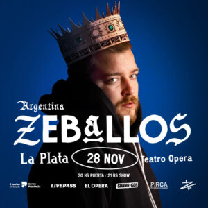 Zeballos regresa a la ciudad de La Plata