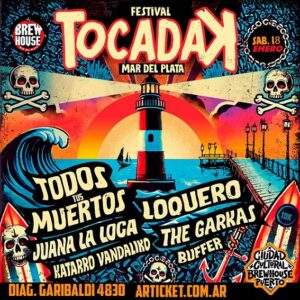 Aterriza por primera vez en Mar del Plata el Festival Tocadak!!